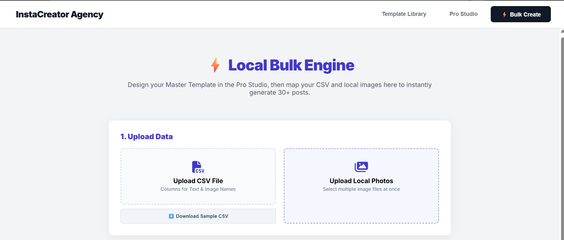 Bulk engine