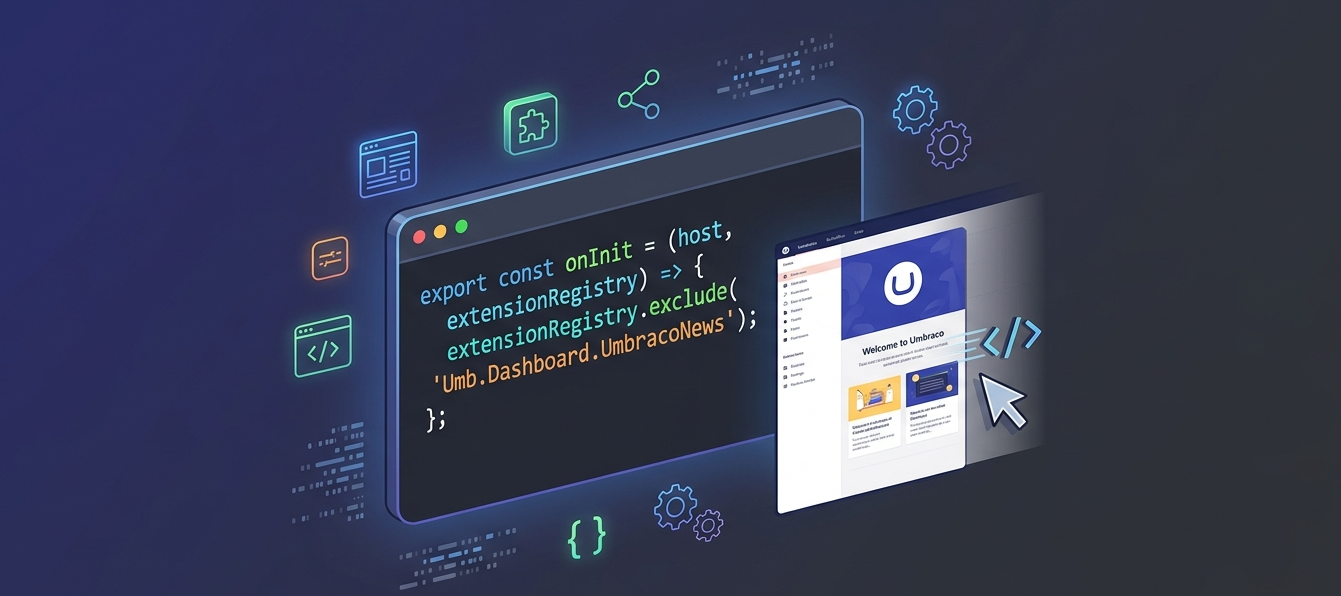 How to Remove the Welcome Dashboard in Umbraco 17